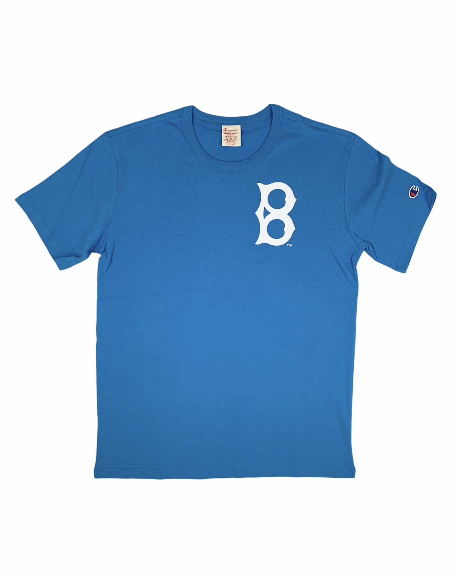 CHAMPION T-shirt 216668 Brooklyn - Light blue price online