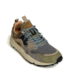 Sneaker FLOWER MOUNTAIN Yamano 3 Man Militare/Grey/Light Brown