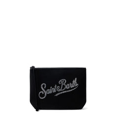 SAINT BARTH ALINE 00391G clutch bag - Velvet 00 Strass