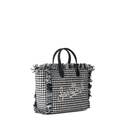 Borsa SAINT BARTH VANITY MINI 01588G - Pied de Poule Shiny 00 EMB