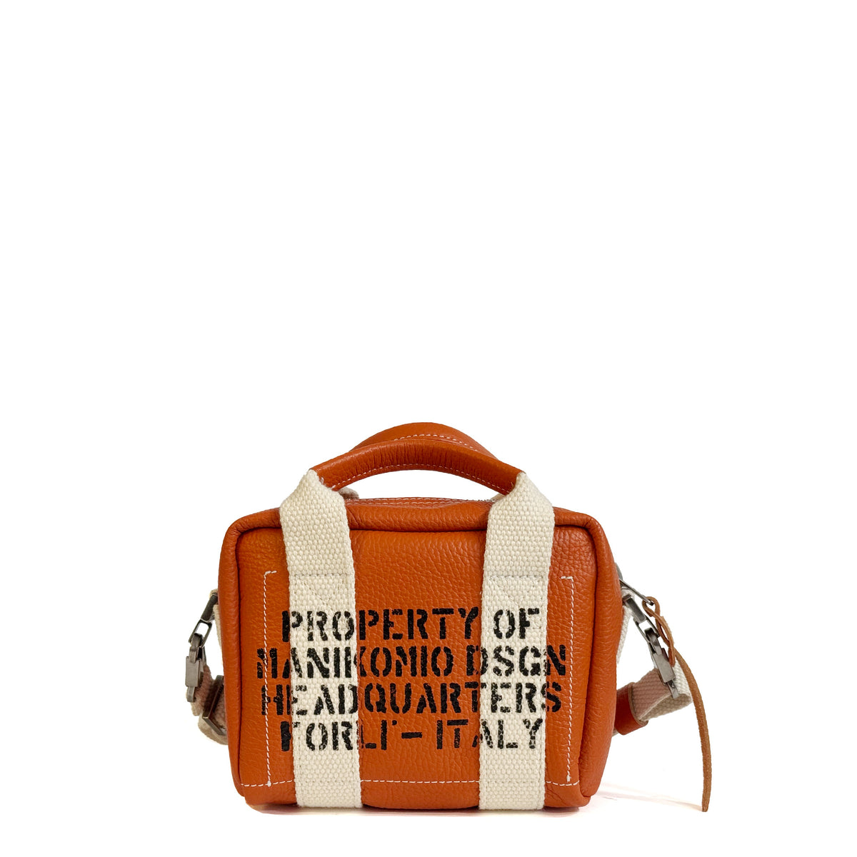 Borsa MANIKOMIO AN6505-1 BB LEATHER - ORANGE