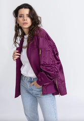 Jacket BOMBERS ORIGINALS BALLERINA - Purple