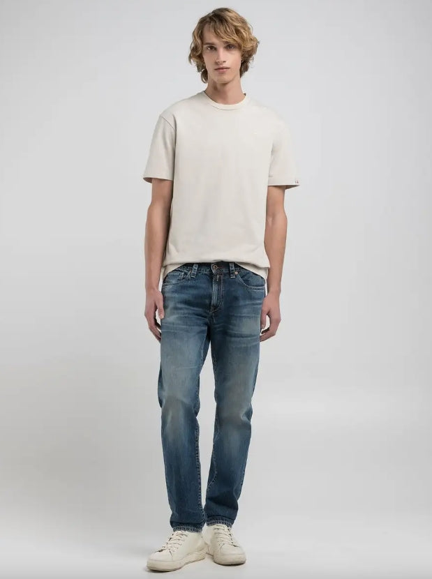 Jeans Slim Fit REPLAY Neaal M1038R.000.814 838 009 - Denim