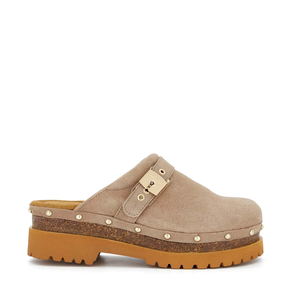 Zoccoli SCHOLL CINDY CORK Dark Beige