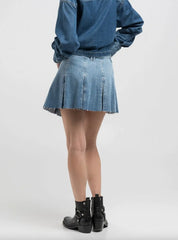 Minigonna con pinces REPLAY W9928.000.80081C 020 - Denim