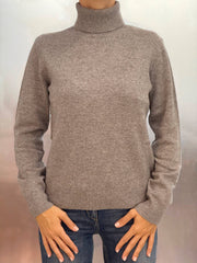 Turtle Neck Sweater SAINT BARTH Moody 00122G - Gray Melange