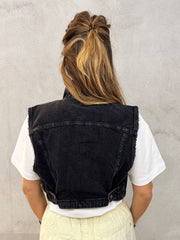 Gilet REPLAY WY7Z1.000.905 891 - Denim nero