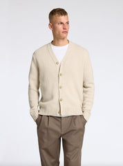 Cardigan Knit Relaxed SELECTED 16095620 - Oatmeal