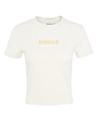 T-shirt BARBOUR REIGN TEE LTS0590CR51 - Blanc