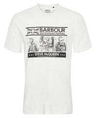 T-shirt BARBOUR CHARGE TEE MTS1247WH32 - WHISPER WHITE