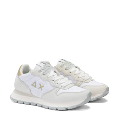 Sneaker SUN 68 ALLY GOLD SILVER - Bianco