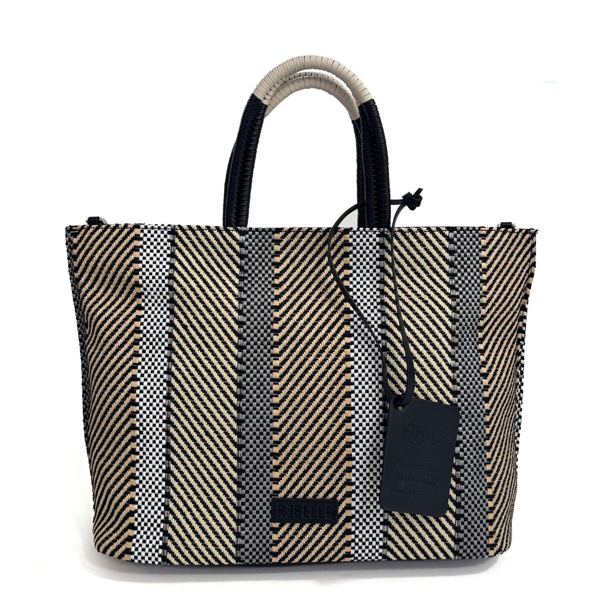 Borsa REBELLE FILIPPA RAPHIA -  Shell