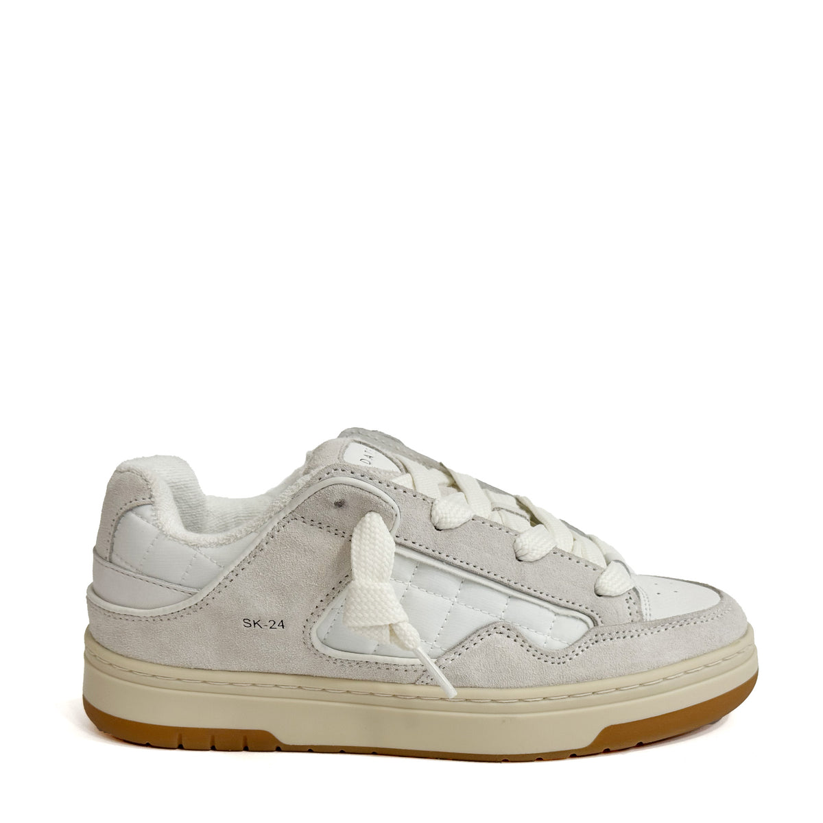 Sneaker  D.A.T.E. SKATE NYLON WHITE