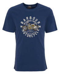 T-shirt BARBOUR SPIRIT TEE MTS1244NY55 - WASHED COBALT