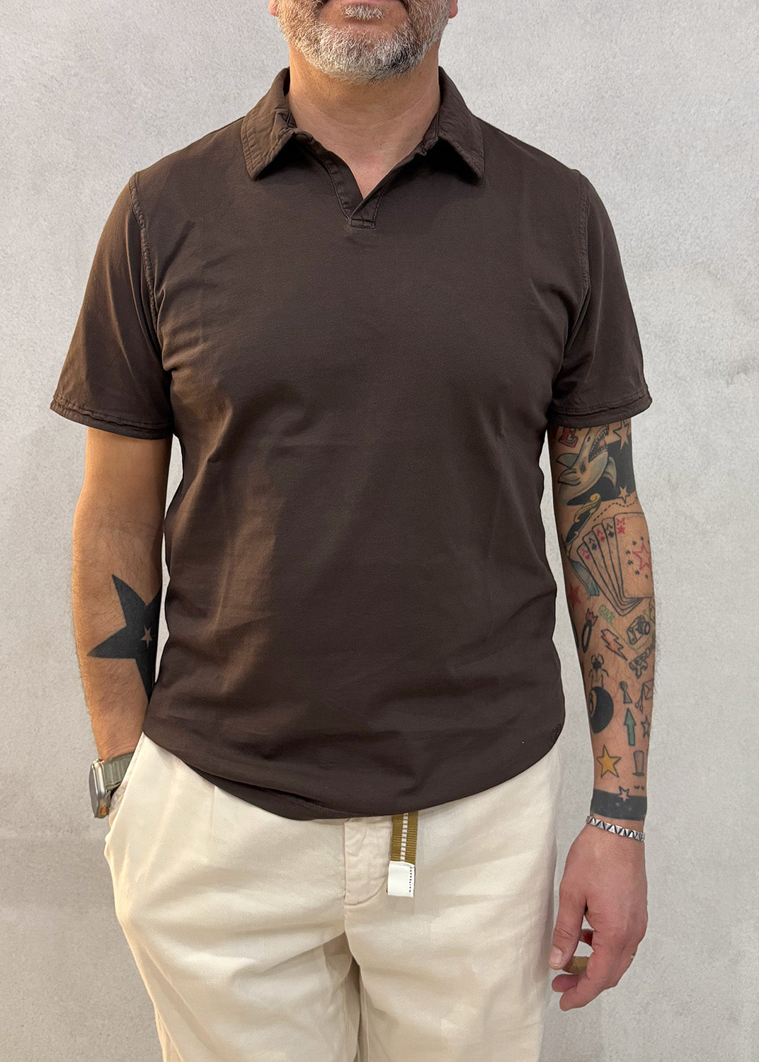 Polo Hampton BLEEKER 2003 Jersey - Brown