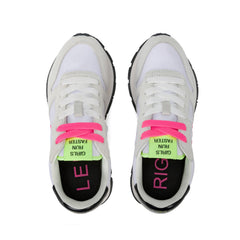 Sneaker SUN 68 ALLY SOLID NYLON - Bianco/Fucsia