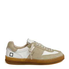 Sneaker  D.A.T.E. SPORTY CALF WHITE-BEIGE