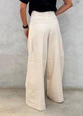 Pantalone lungo WHITE SAND 24WSD18 300 20 - Panna