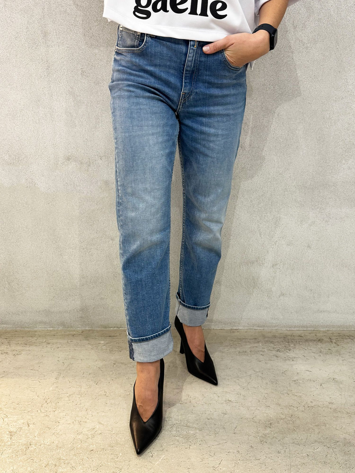 Jeans Rise Fit REPLAY WH461.000.573 865 - Denim