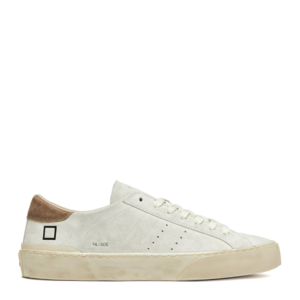 Sneaker  D.A.T.E. HILL LOW SUEDE WHITE