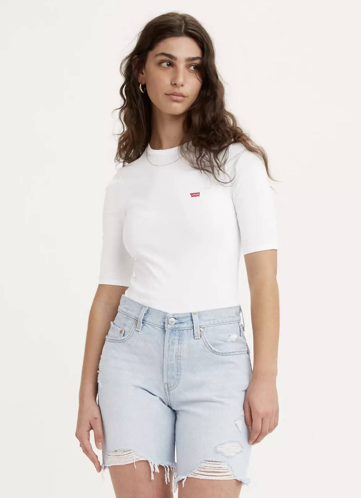 T-shirt Luca Slim LEVI'S A338800030 - White