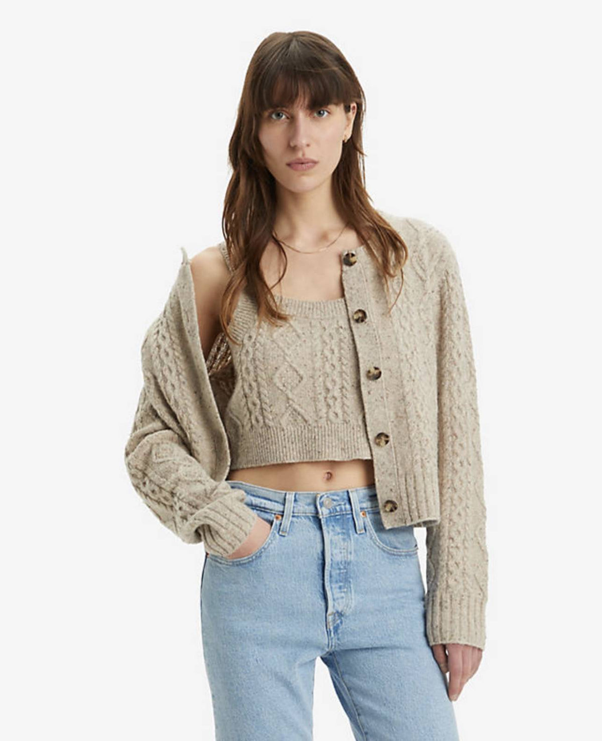 Primrose Cardigan LEVI'S A8920-0004 - Vanilla