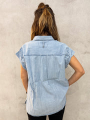 Camicia REPLAY W2191.000.54E 87B - Denim chiaro