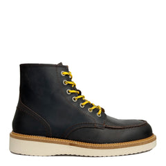 SELECTED Moc-Toe Boot - Dark Brown