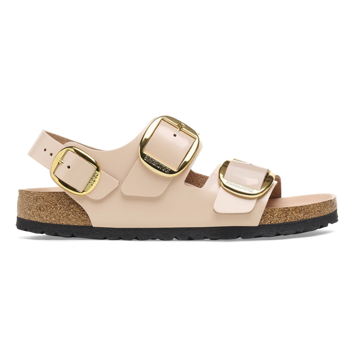 Ciabatta Birkenstock 1026484 Milano Big Buckle New Beige