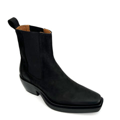 Stivaletto COPENHAGEN CPH236 Waxed Nabuc - Black