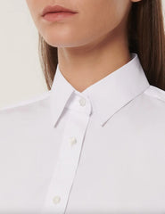 Camicia XACUS Stretch Tinta Unita - Bianco