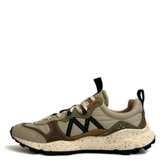 Sneaker FLOWER MOUNTAIN Lenzan Man Beige/Chestnut/Sand