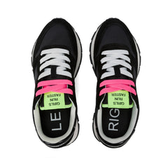 Sneaker SUN 68 ALLY SOLID NYLON - Nero/Fucsia