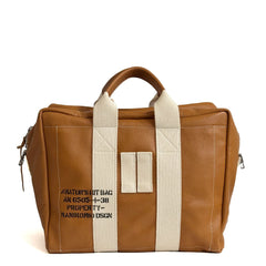 Borsa MANIKOMIO AN6505-1- 38 LEATHER - TOBACCO