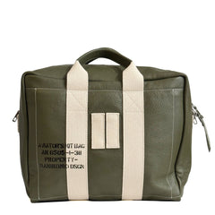 Borsa MANIKOMIO AN6505-1- 38 LEATHER - MILITARY