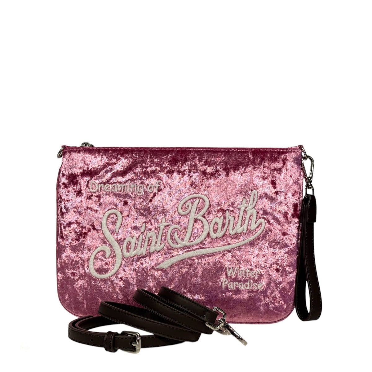 Pochette a tracolla SAINT BARTH PARISIENNE 00225G - Chenille 23 EMB