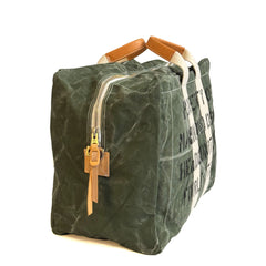 Borsa MANIKOMIO AN6505-1- ICON OLONA COTTON - GREEN BOTTLE