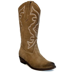 Texano alto KEEP-ORIGINALS 36796 Camoscio Old - Sabbia