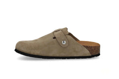 BIO NATURA 11 Vegas RX Vibram Suede Slipper - Taupe