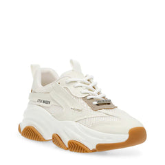 STEVE MADDEN Possession White Gum sneaker