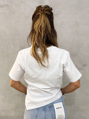 T-Shirt in jersey GAELLE PARIS GAABW04303 - Bianco