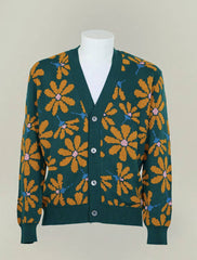 Cardigan GALLIA Blair U7101 021 - Senape/Verde