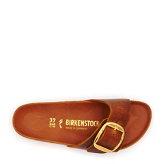 Ciabatta BIRKENSTOCK MADRID Big Buckle Oiled 1006525 - Cognac