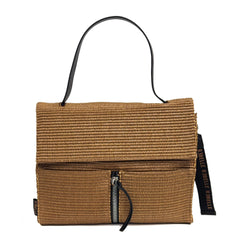 Borsa REBELLE CLIO JUNGLE -  Almond