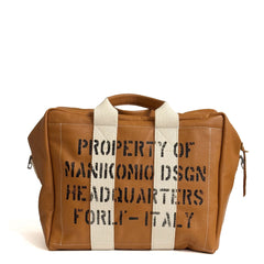 Borsa MANIKOMIO AN6505-1- 38 LEATHER - TOBACCO