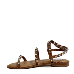 Sandalo STEVE MADDEN TRAVEL - Cognac