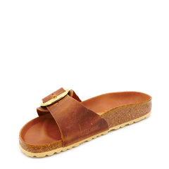 Ciabatta BIRKENSTOCK MADRID Big Buckle Oiled 1006525 - Cognac