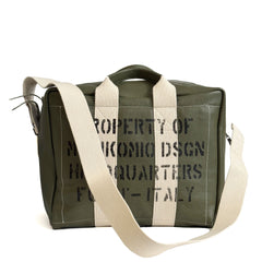 Borsa MANIKOMIO AN6505-1- 38 LEATHER - MILITARY