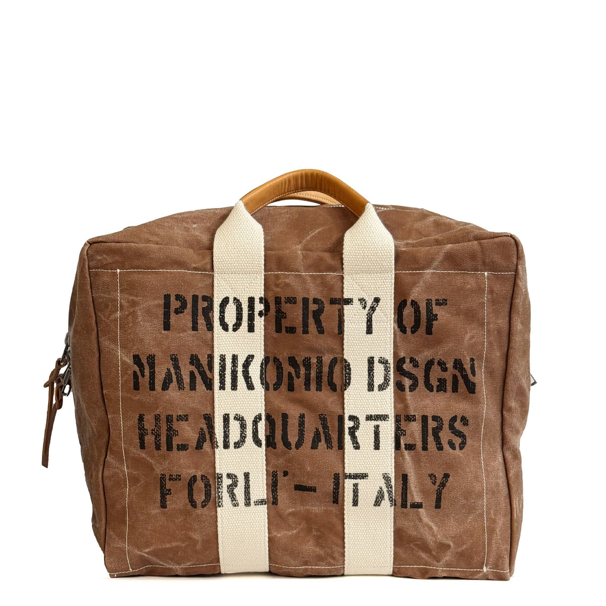 Borsa MANIKOMIO AN6505-1 ICON OLONA COTTON - CORTEN