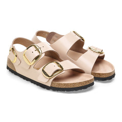 Ciabatta Birkenstock 1026484 Milano Big Buckle New Beige